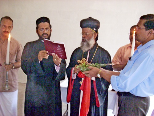 INAUGURATION OF NEW BLOCK BY MANAGER